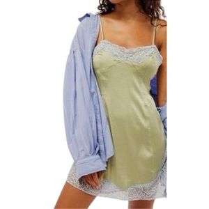 Free people green slip